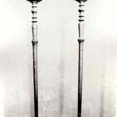 Spanish Brass Candlesticks, set of 2