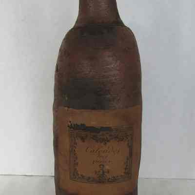 Calvados Tres Vieux Wine Bottle