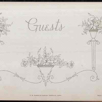 1947-1969 Guest Book, p(3) title page