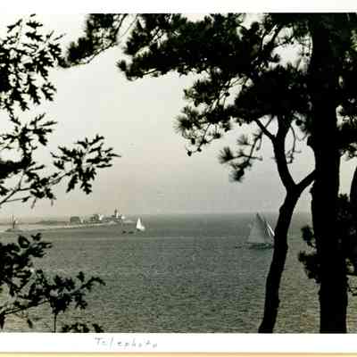 view of Eastern Point from Lookout Hill