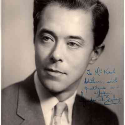 1964 ca Frederick Geoghegan signed to C Witham (York Studio Toronto)