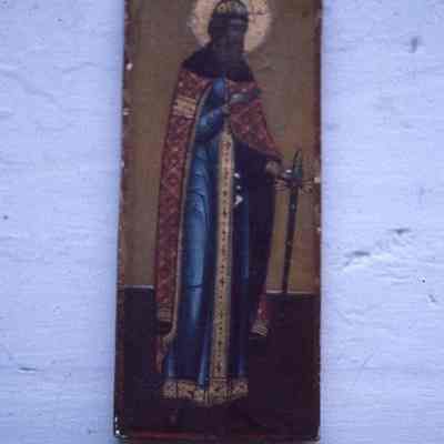 18thc Russian Icon of St Michael