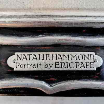 Conn Donation (August 2022), 2022.1.1 'Natalie Hammond' - front name plate