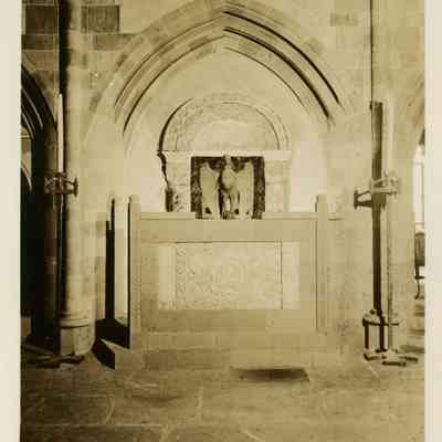 Great Hall bishop's nook pre-organ balcony