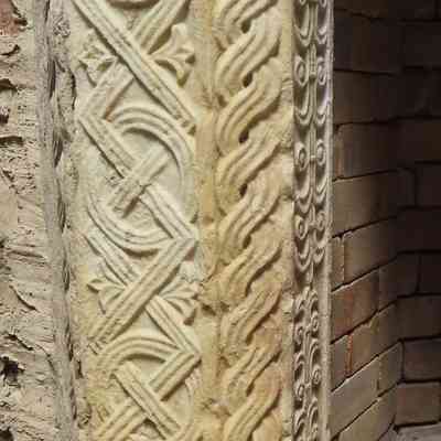 Left pillar, front
