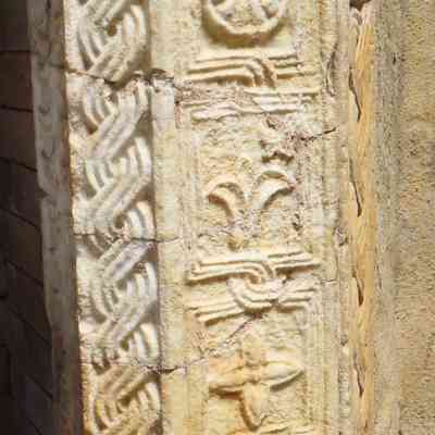 Right pillar, front