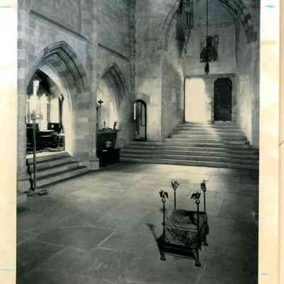 1930-1965 stair end of Great Hall