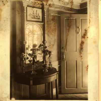 Bungalow Entrance Hall with 3 masted ship mirror (1911-1926) copy(2)