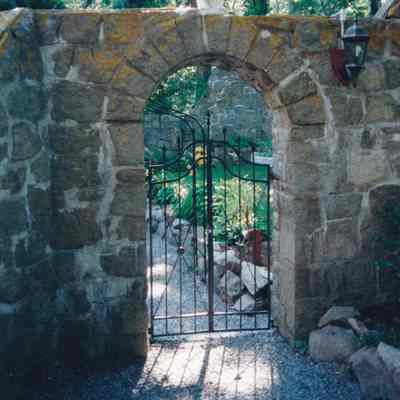 Cat Garden Gate