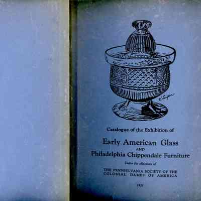 1930 Catalog of Exhibition of Early American Glass