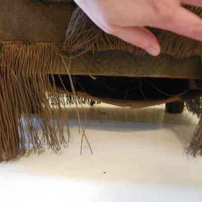 Loose fabric at bottom of HM 199.2