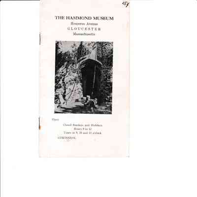 1946 ca JHHJr organ souvenir booklet