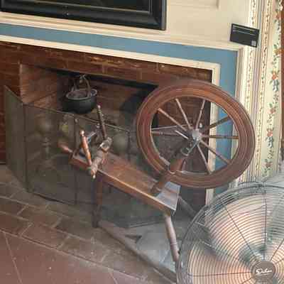 ca. 1800 Spinning Wheel