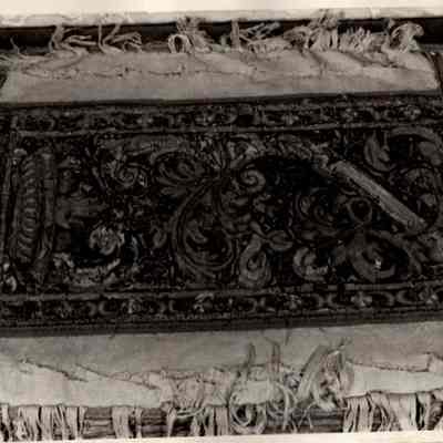 Tapestry Altar Cloth with Floral Design