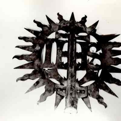 Austrian IHS Finial Cross