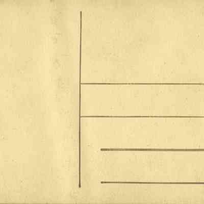 SCRB-18 p(176) postcard #1, side(2) blank side
