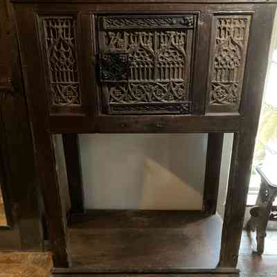 15th c. French Credence Cabinet