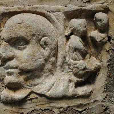 Roman Nebuchadnezzar Sarcophagus Fragment