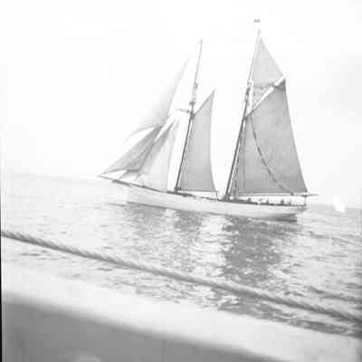 plumb bow schooner