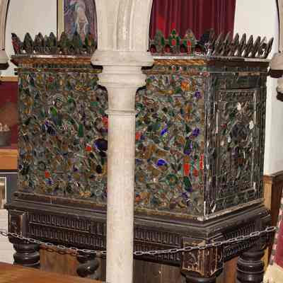 18th c. Burmese Buddhist Manuscript Chest