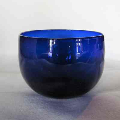 Blue Glass Bowl