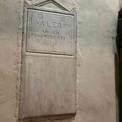 Epitaph of Valerius - copy (Sicilian Room stairway)