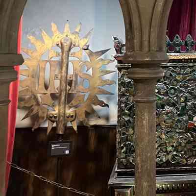 Austrian IHS Finial Cross