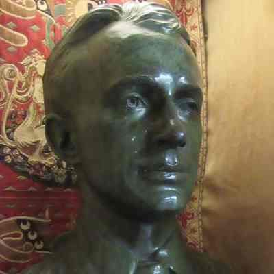 Bronze Bust of J H Hammond Jr by P Bryant Baker