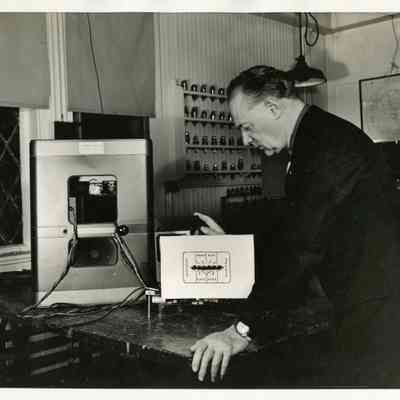 JHHJr in lab w control panel