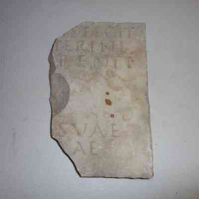 Fragmentary epitaph - terinus