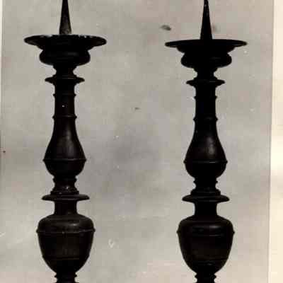 Metal Table Top Candle Holders with Spike