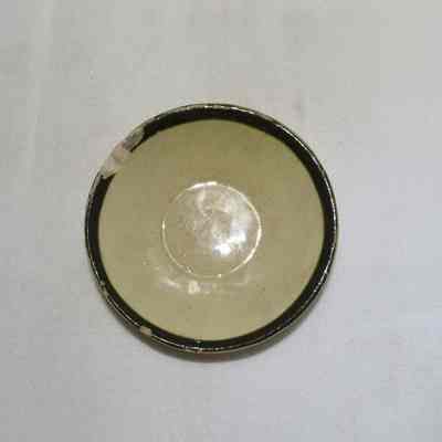 Czechoslovakian Demi-tasse Saucer with Farm Scene