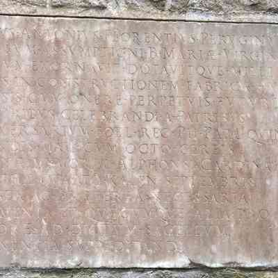 Plaque for Pope Pius V & Cardinal Alphonsus Carapha IV - copy