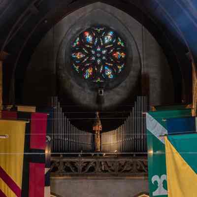 1929 Jacques Simon copy of Reims Rose Window