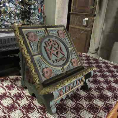 18th c. Wooden " DEBELEN" Missal Stand in Moorish Style