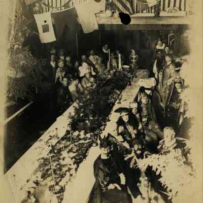 1922 ca Bungalow Main Room costume party, copy(2)