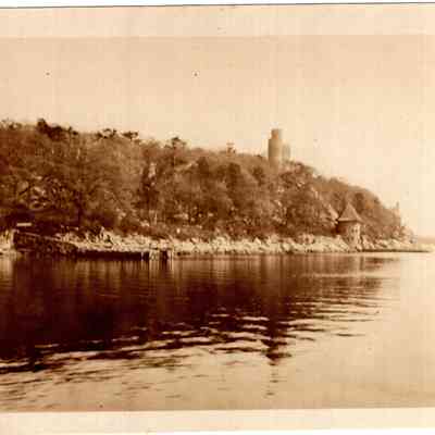 Lookout Hill Estate, view from cove (1924-1926)
