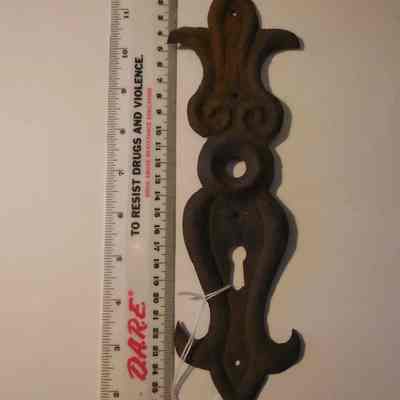 Fleur-de-lis Lock Plate