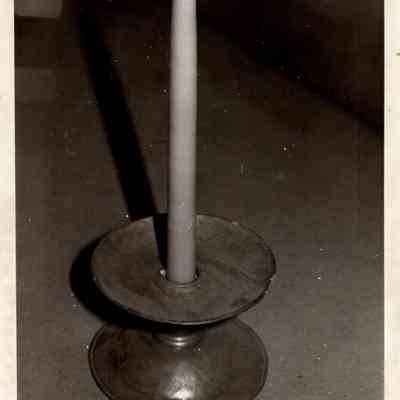Pewter Candlestick