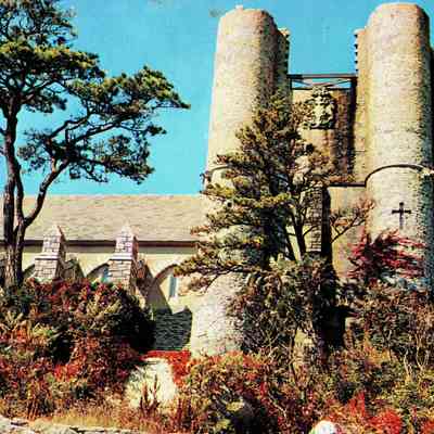 Ocean Side Facade in Fall