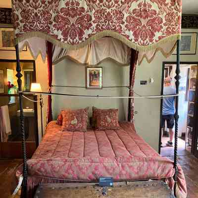 14thc Italian Iron Canopy Bed