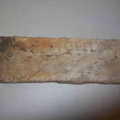 Marble fragment with inscription