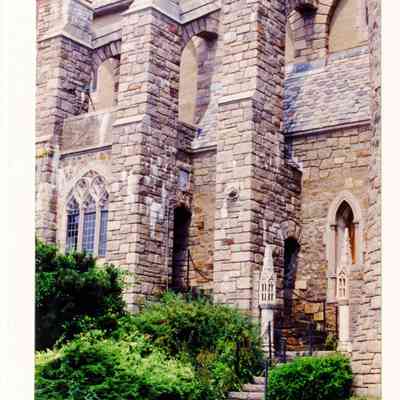 Ocean Side Facade with Buttresses