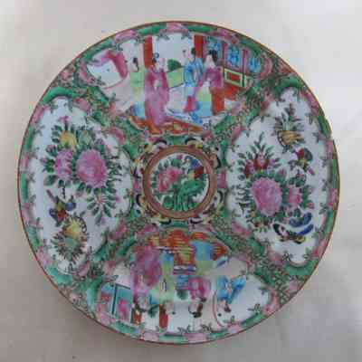 Chinese Rose Medallion Plate, 1 of 6