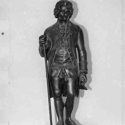 Bronze Statue of Rousseau