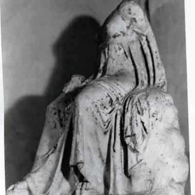 1st c. Roman Seated Muse Figure