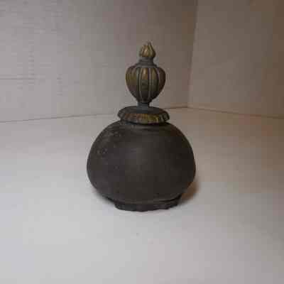 Broken off finial