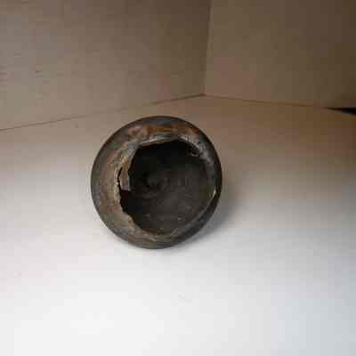 Broken off finial
