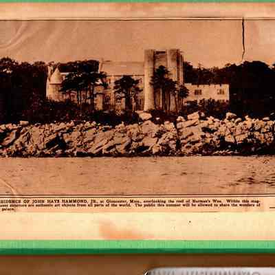 GRM p(0)b Front Cover inside - castle newspaper clipping