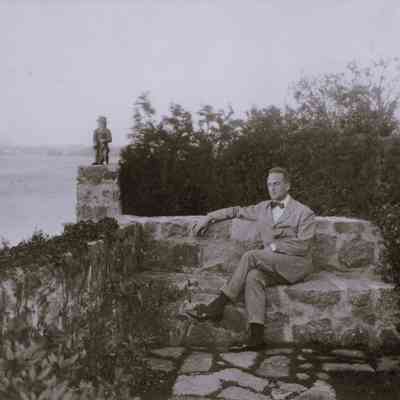 A Piatt Andrew at Red Roof lookout